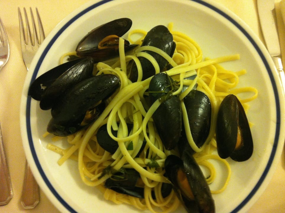 Linguine alle cozze Hotel Myriam