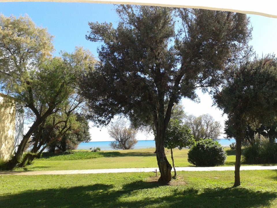 Ausblick vom Sitzplatz Bungalow Domes Aulūs Zante, Autograph Collection