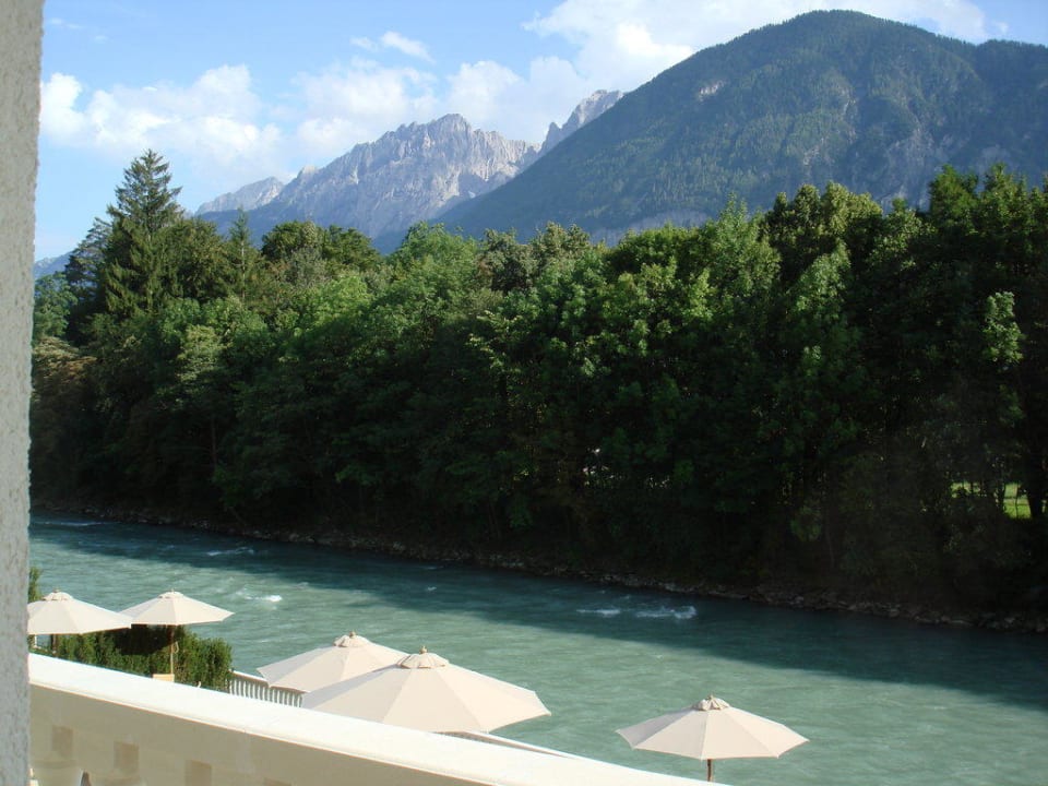 Balkonaussicht Grandhotel Lienz