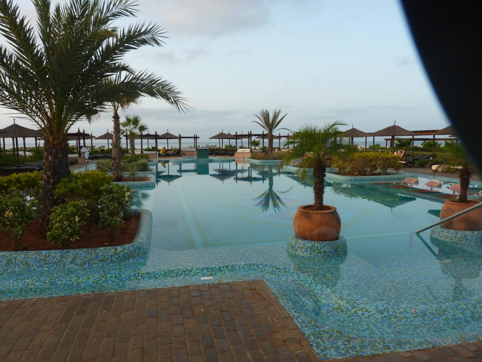 Der Pool im Adults only Hotel Riu Touareg