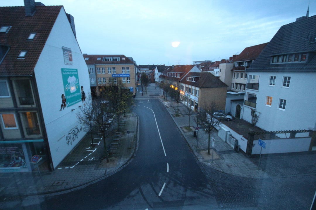 Ausblick zur Straße Hotel Bürgermeisterkapelle
