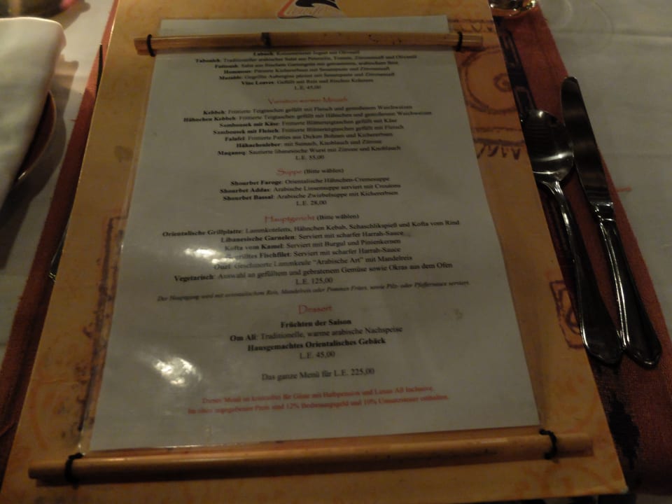 Gastro Steigenberger ALDAU Beach Hotel