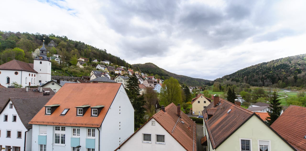 Ausblick nach Osten AKZENT Hotel Goldner Stern