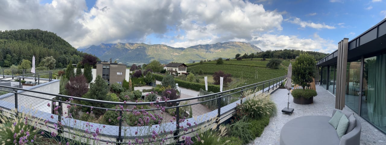 Ausblick Gartenhotel Moser