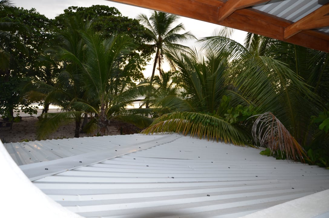 Beach View - vom Beach nicht ganz so viel zu sehen Hotel Tropico Latino