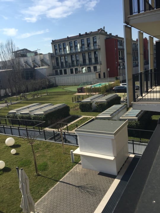 Ausblick Hotel Ramada Plaza Milano