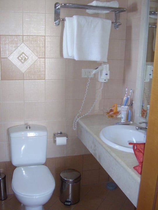 Unser Badezimmer /Teilansicht Naxos Resort Beach Hotel