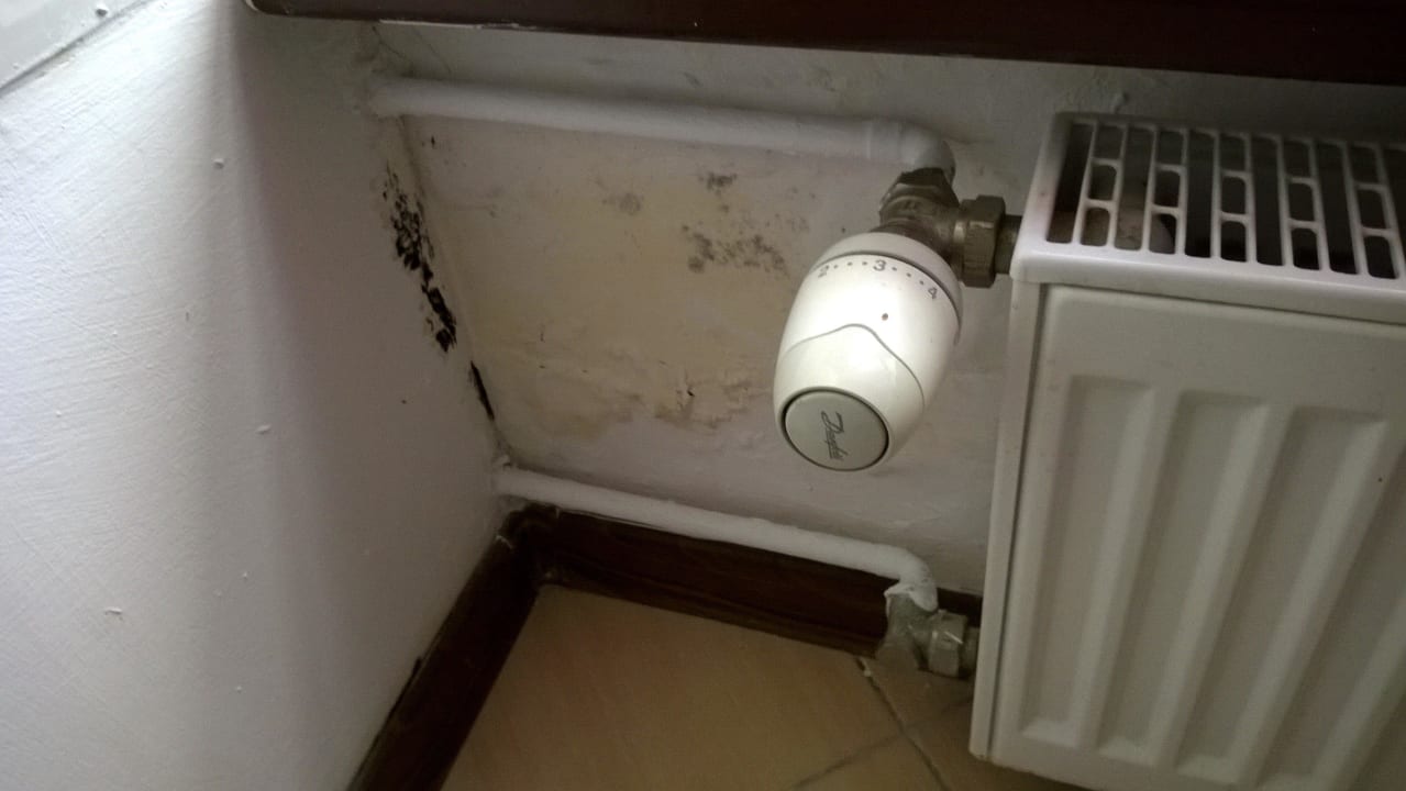 Zimmer De Luxe....leider auch sowas an der Wand Hotel Jaskólka