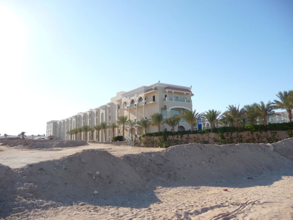 Noch nicht fertiggestellter Hoteltrakt Premier Le Reve Hotel & Spa