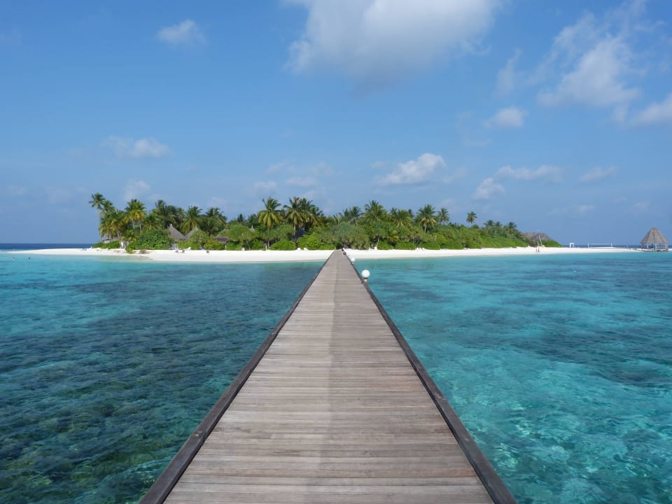 Insel Gesamtansicht Angaga Island Resort