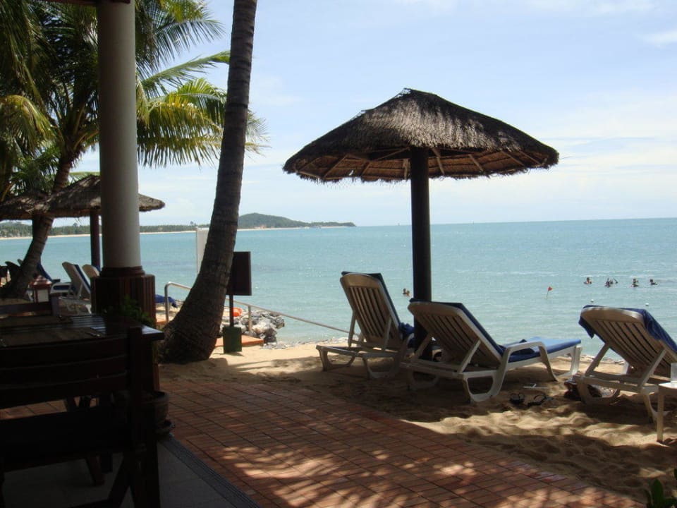 Der Name Paradise Beach hält, was er versprich Paradise Beach Resort, Samui