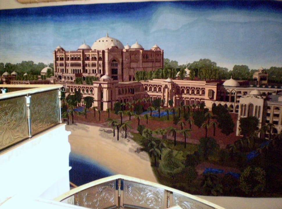 Wandteppiche (EP bei Tag / Nacht) - Gewicht 1 Tonne Emirates Palace Mandarin Oriental
