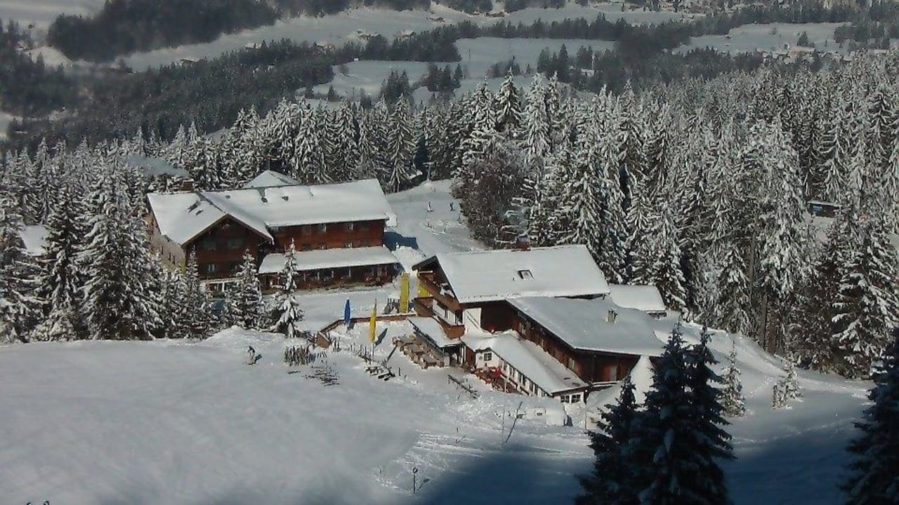 Blick von der Gipfelstation Berghaus am Söller