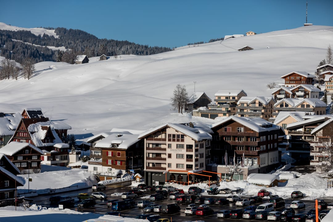 Außenansicht Roggenstock Lodge