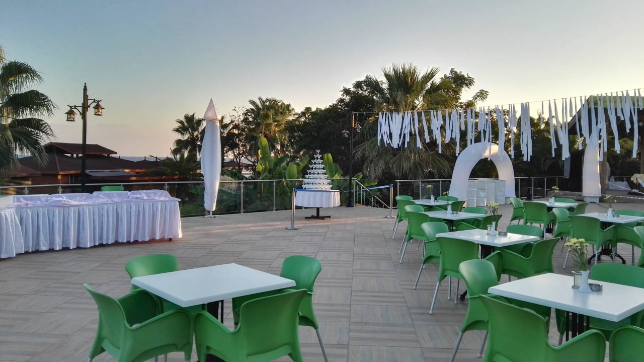 Vorbereitungen für den Abend Arcanus Hotels Sorgun