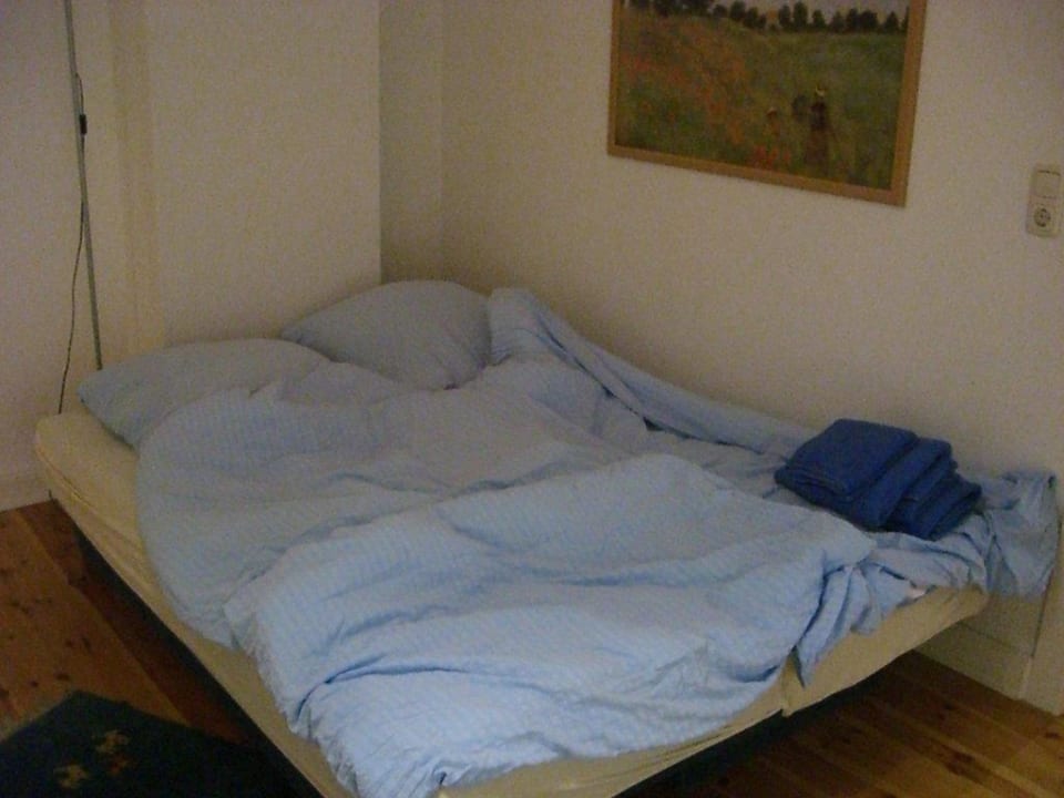Ausziehcouch im Wohnbereich Gästehaus Picklapp