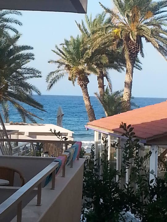Seitlicher Meerblick Palm Beach Hotel
