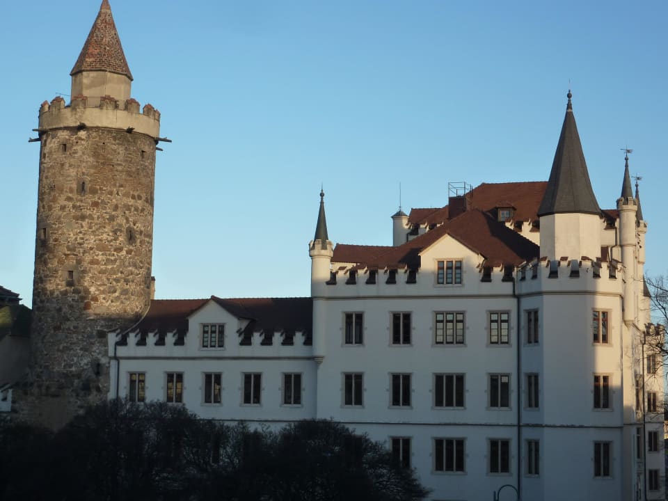 Aussicht am Tag vom Zimmer 224 Best Western Plus Hotel Bautzen