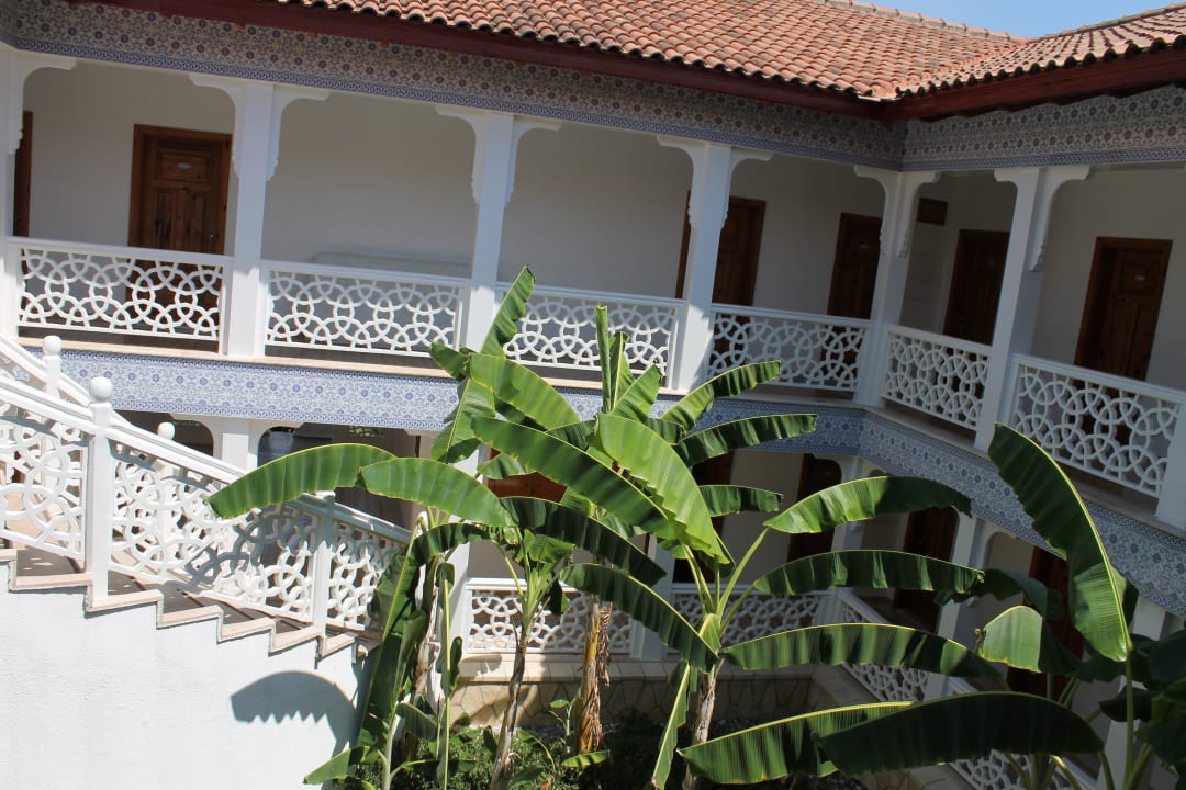 Eingan zu den Zimmern Ali Bey Club