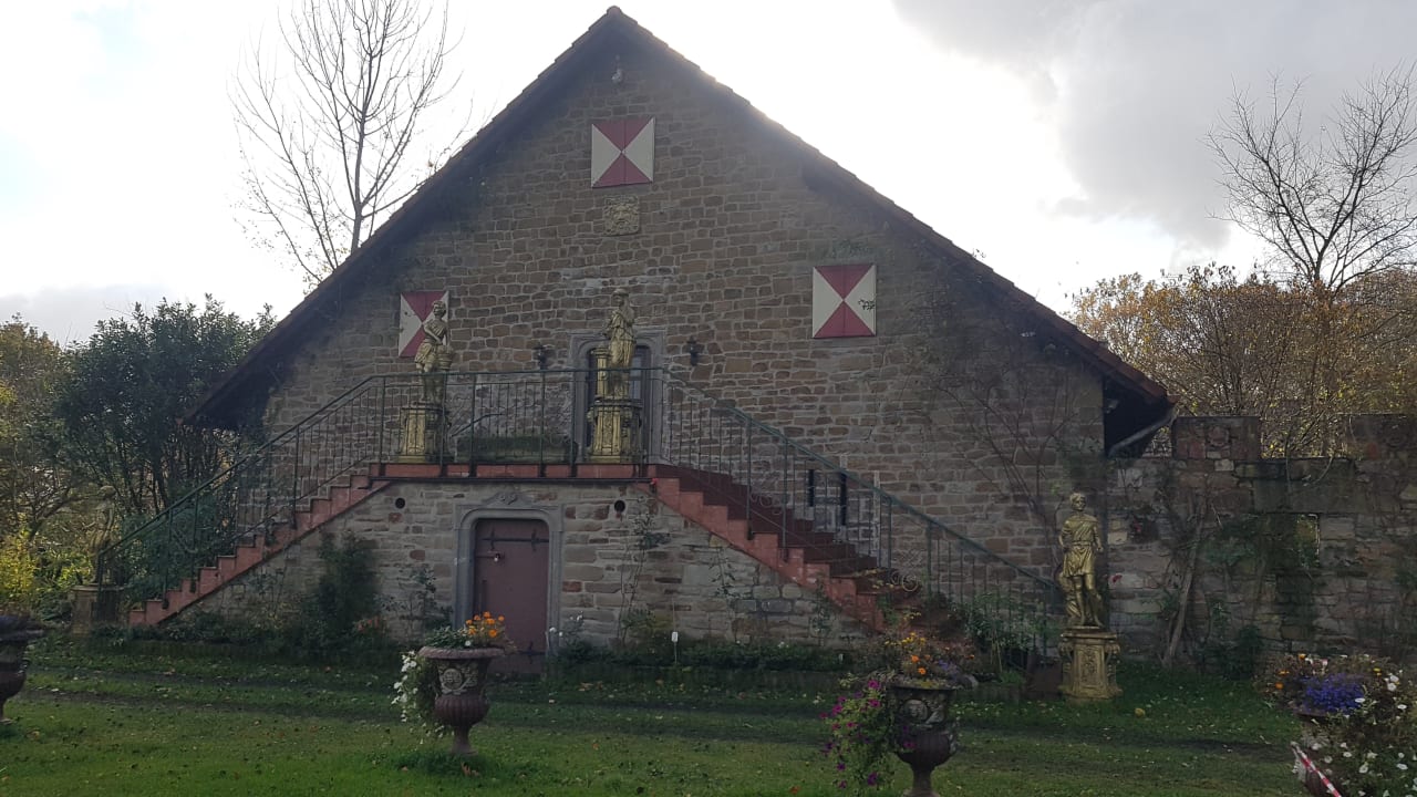 Außenansicht Rittergut Haus Laer