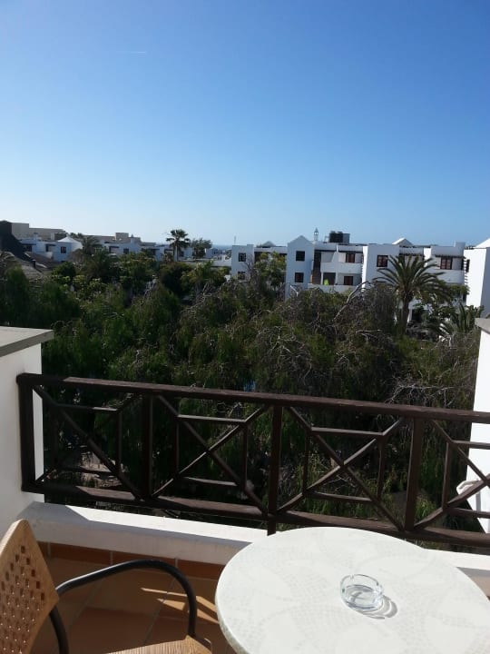 Ausblick von unserem Balkon allsun App.-Hotel Albatros