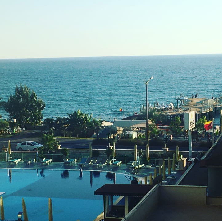 Ausblick Kaila Beach Hotel