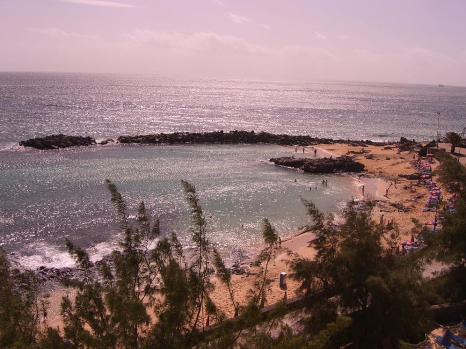 Aussicht vom Balkon 4.Etage Hotel Grand Teguise Playa