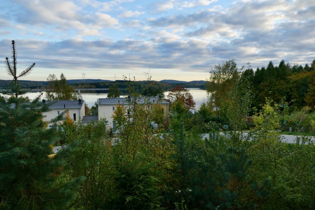 View from the cottage terrace Center Parcs Park Bostalsee
