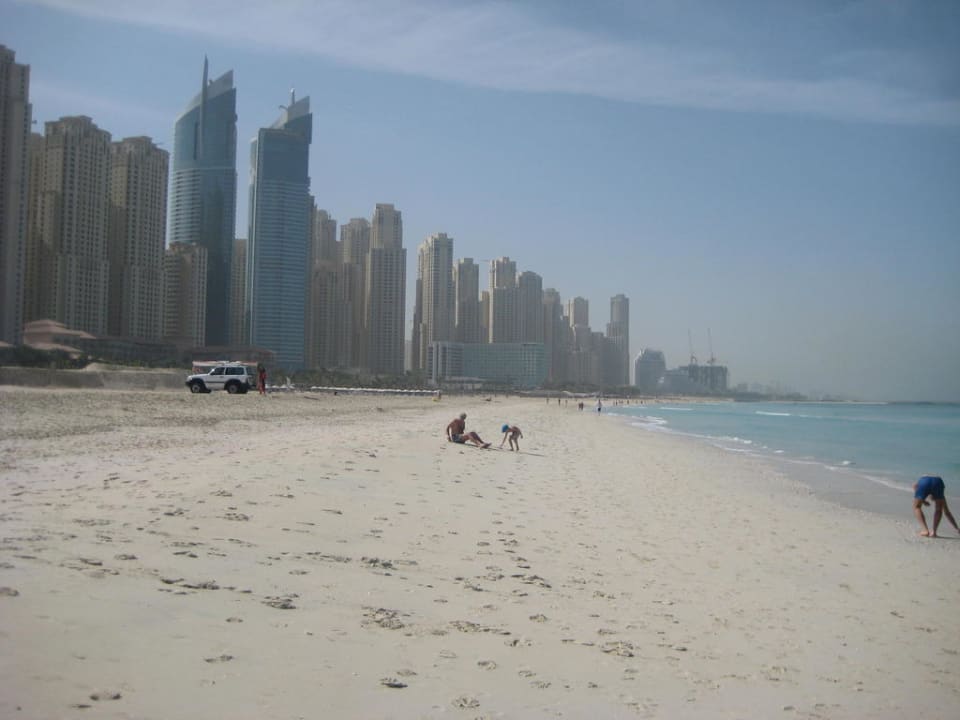 Toller Strand mit City-Line Le Royal Méridien Beach Resort & Spa Dubai