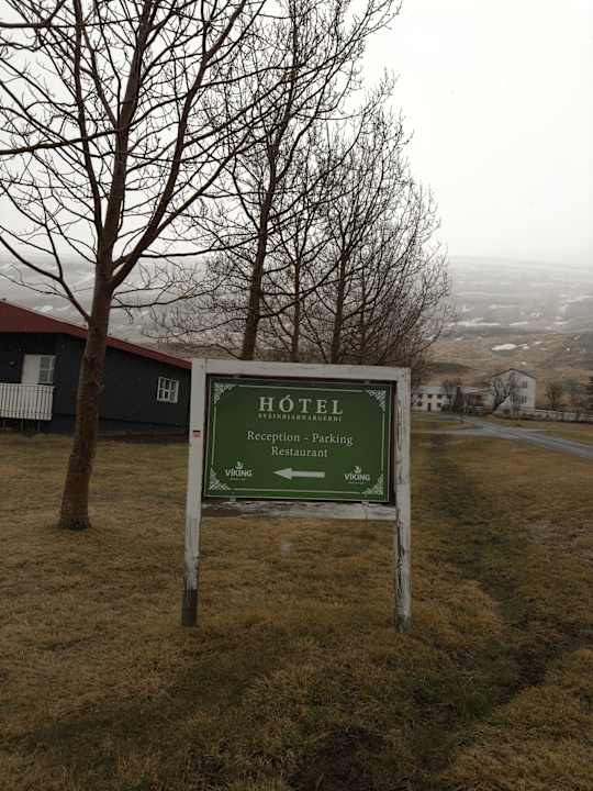Außenansicht Countryhotel Sveinbjarnargerdi