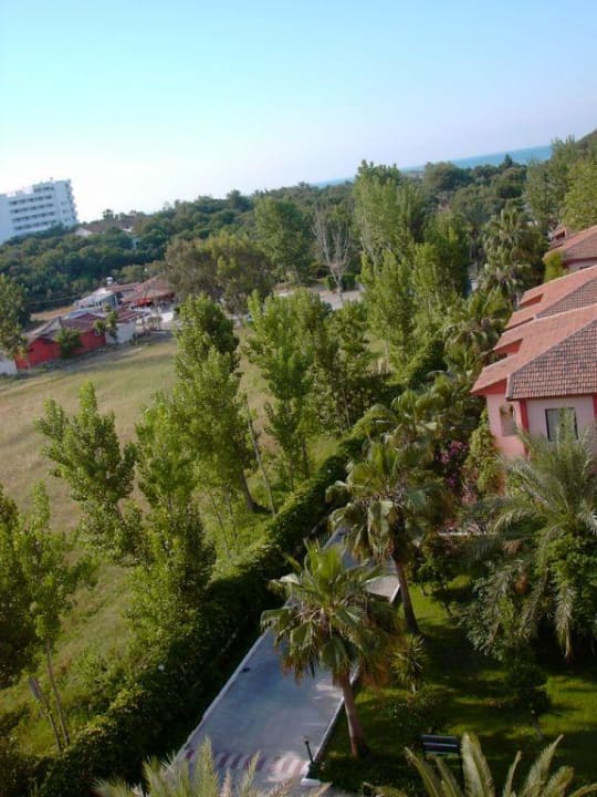 Blick aus dem Hotelfenster Hotel Süral Garden