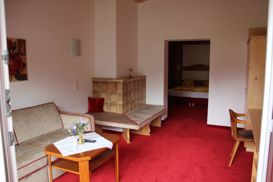 Zimmer auf der Südseite Gampeler Hof