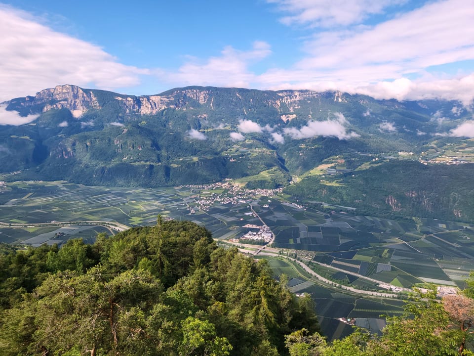 Ausblick Panoramapension Etschblick