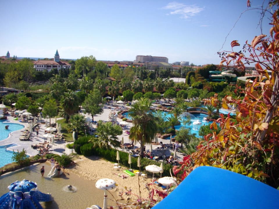 Blick von den Rutschen Ali Bey Club