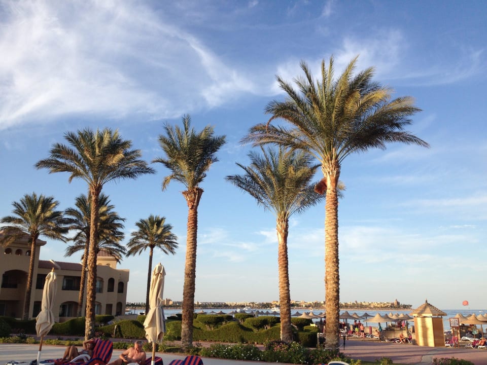 Blick von der Poolbar Cleopatra Luxury Resort Makadi Bay