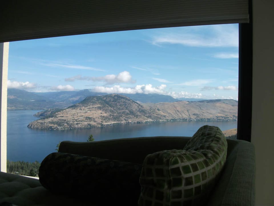 Ausblick und mein Lieblingsplatz Hotel Sparkling Hill Wellness