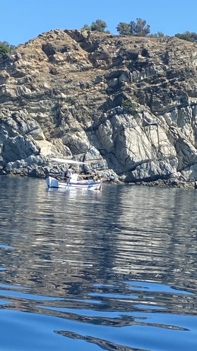 Ausblick Akrathos Beach Hotel