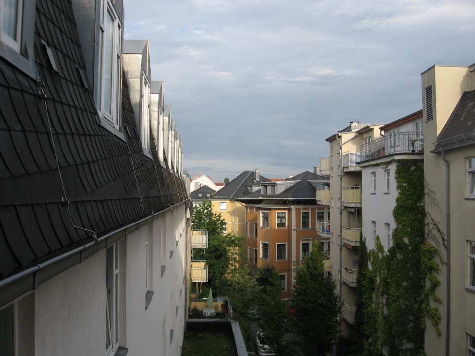 Ansicht vom Innenhof Hotel Kaiserin Augusta