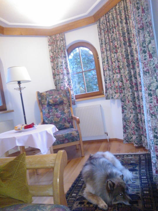 Auch Fellnasen fühlen sich hier wohl Hotel Göschlseben