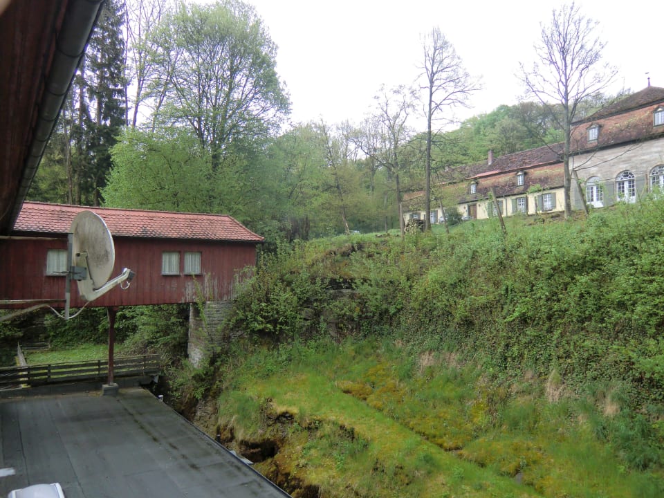 Aus Zimmer 29 sehr ruhig Waldgasthof Wildbad