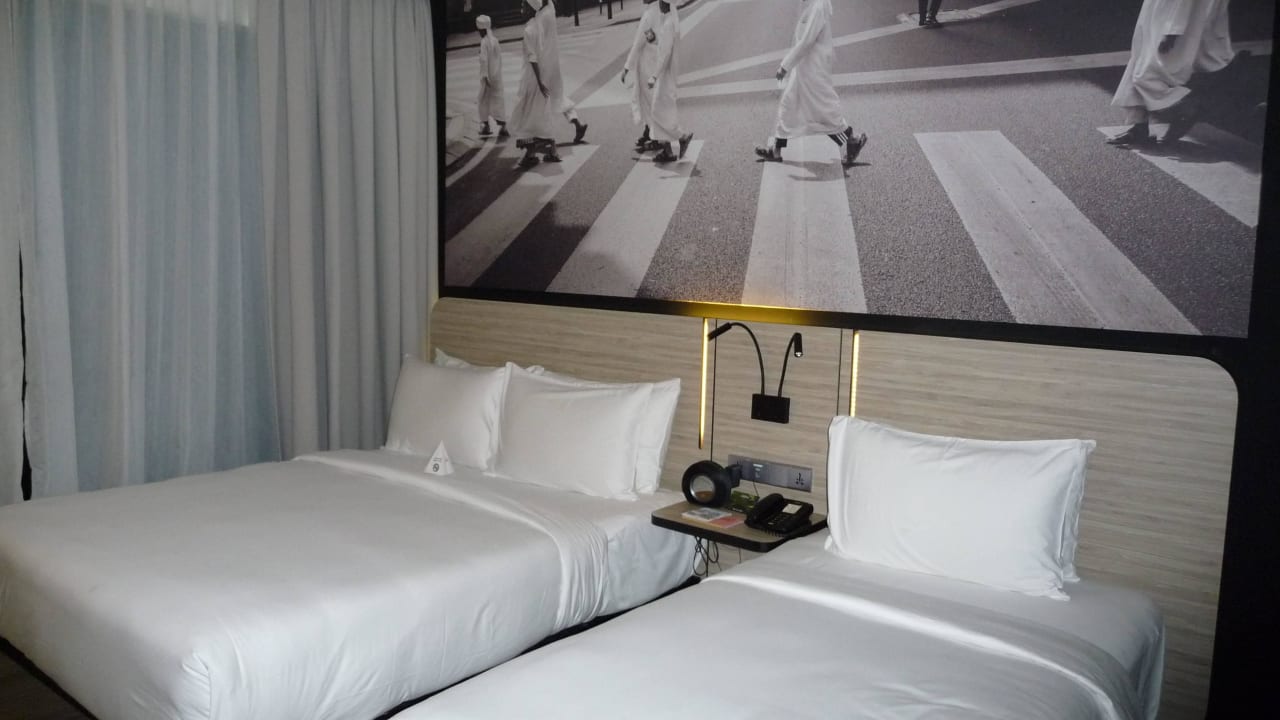 Blick auf die Betten The Kuala Lumpur Journal Hotel