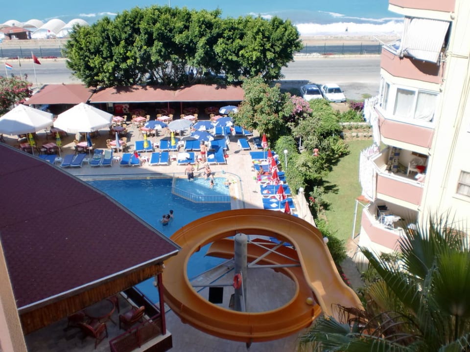 Blick aus dem 4. Stock Doris Aytur Hotel