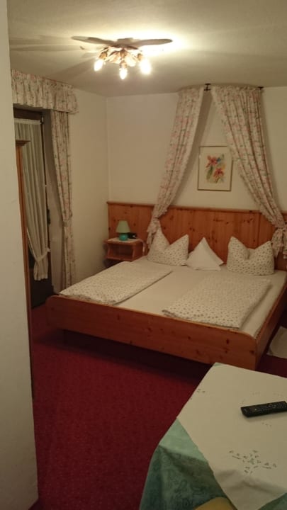 Von der Zimmertür aus... Gasthof Pension Lanzenhof