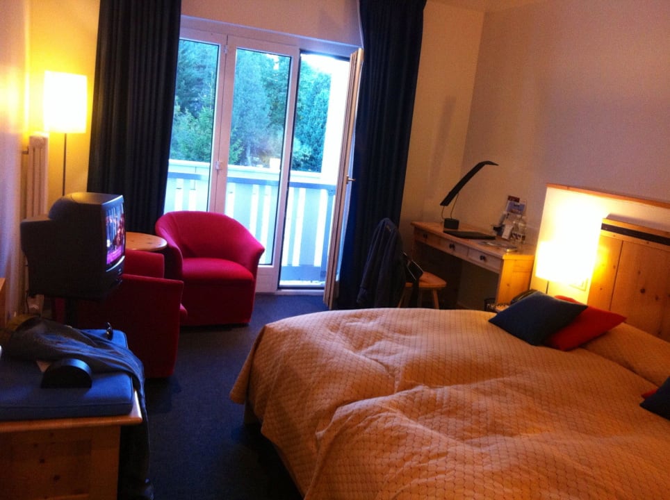 Zimmerausstattung Hotel Laudinella