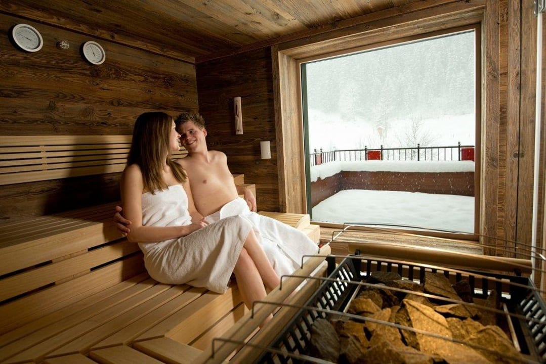 Panoramasauna im Dachgeschoß Hotel Taxerhof