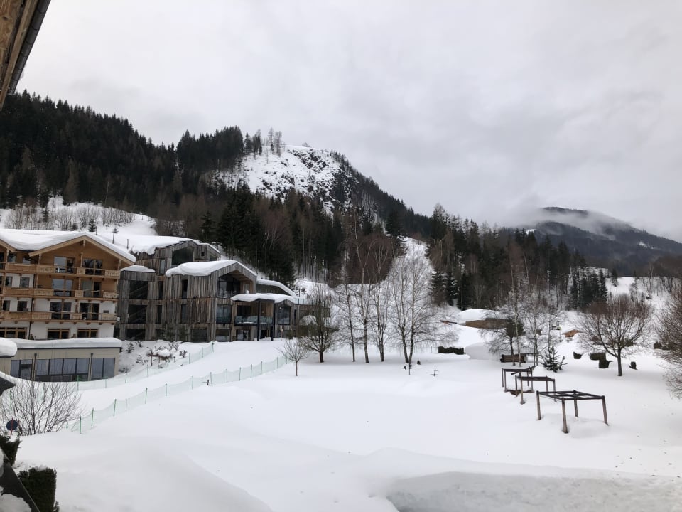 Ausblick Naturhotel Forsthofgut
