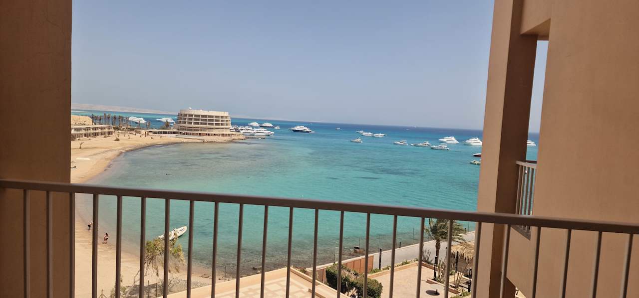 Ausblick Marriott Hurghada Beach Resort