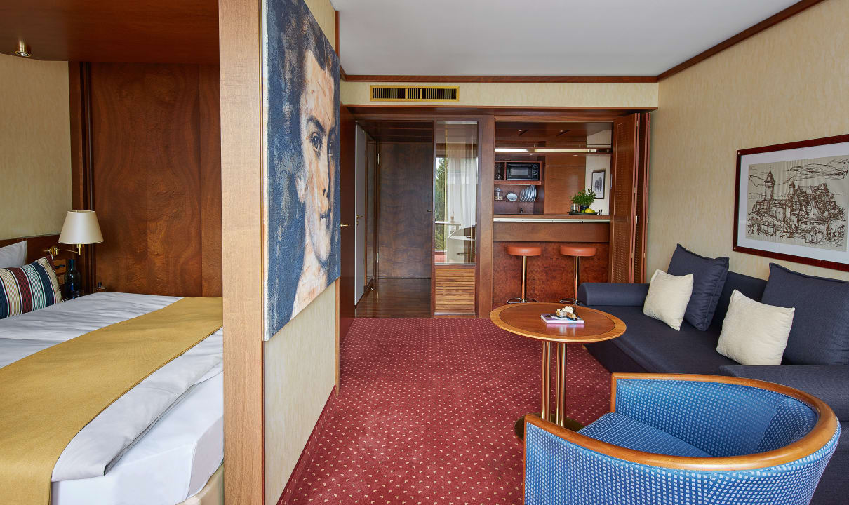 Zimmer Living Hotel Prinzessin Elisabeth