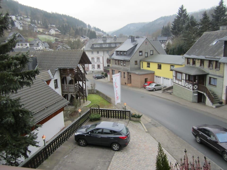 Vom Zimmer aus Landgasthof Hotel Göbel