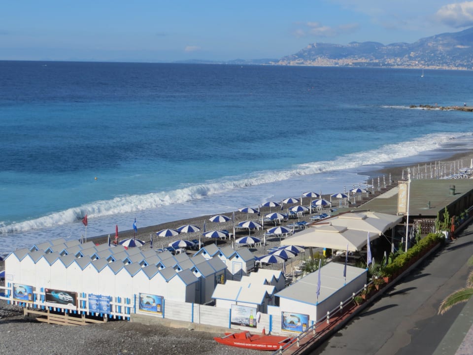 Blick von der Hotelterrasse Hotel Piccolo Lido